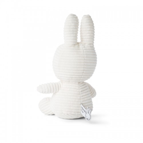 Miffy Plush ECO Corduroy Offwhite - 23 cm