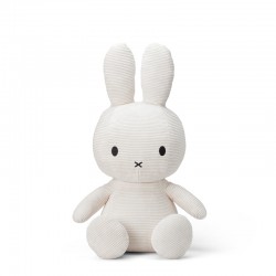 Miffy Plush ECO Corduroy Offwhite - 50 cm