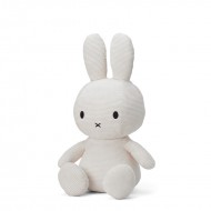 Miffy Plush ECO Corduroy Offwhite - 50 cm