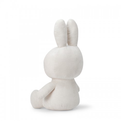 Miffy Plush ECO Corduroy Offwhite - 70 cm