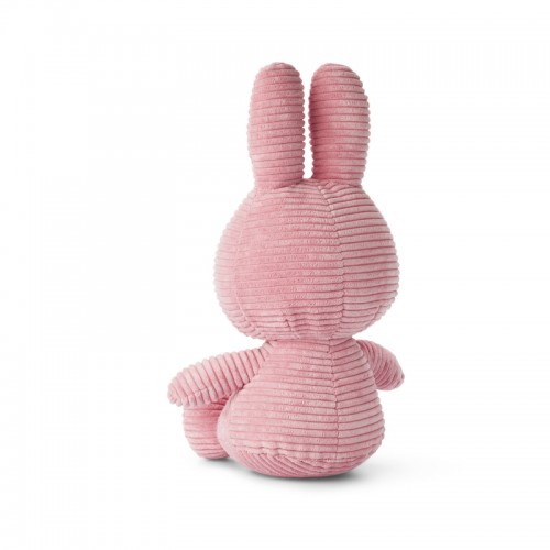 Miffy Plush ECO Corduroy Pink - 33 cm