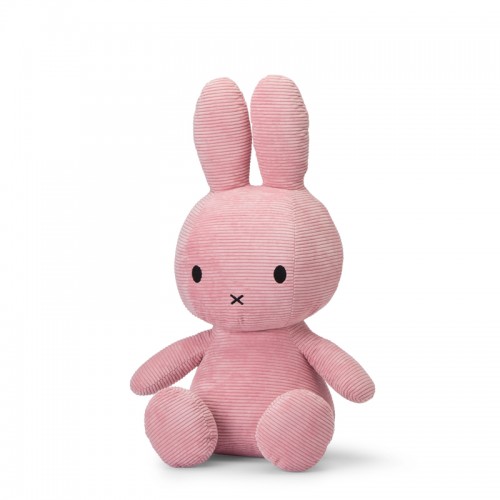 Miffy Plush ECO Corduroy Pink - 70 cm