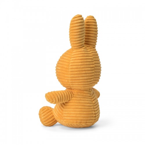 Miffy Plush ECO Corduroy Yellow - 23 cm