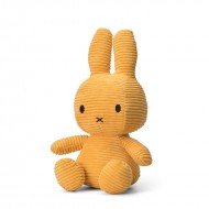Miffy Plush ECO Corduroy Yellow - 33 cm