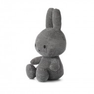 Miffy Plush Corduroy Grey - 33 cm