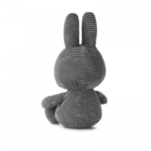 Miffy Plush Corduroy Grey - 33 cm
