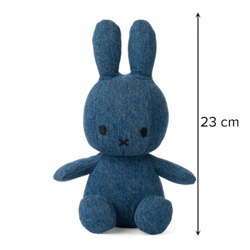 Miffy Plush Denim Mid Wash - 23 cm