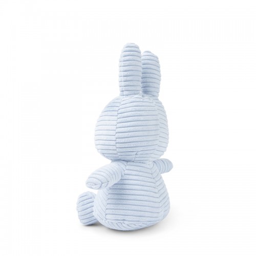 Miffy Plush ECO Corduroy Ice Blue - 23 cm