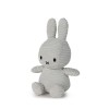 Miffy Plush ECO Corduroy Soft Grey - 23 cm