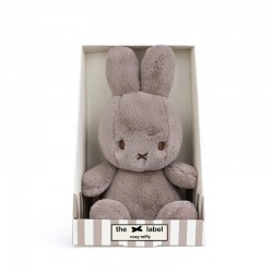 Miffy Plush Cozy Taupe - 23 cm - Giftbox