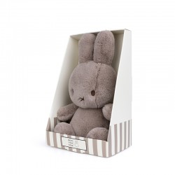 Miffy Plush Cozy Taupe - 23 cm - Giftbox