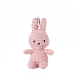 Miffy Keychain Corduroy Pink