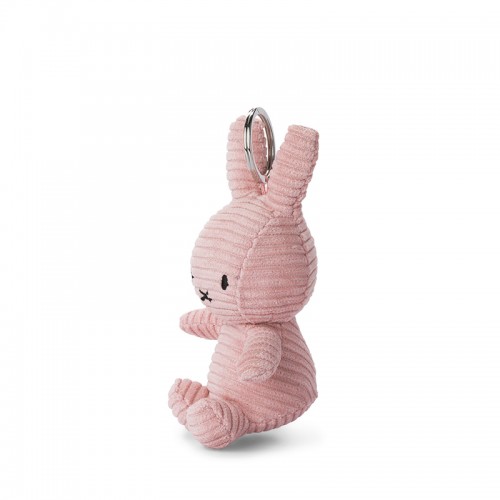 Miffy Keychain Corduroy Pink