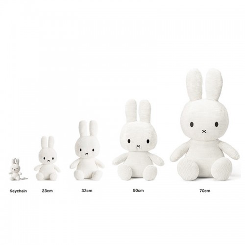 Miffy Keychain Corduroy Pink