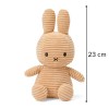Miffy Plush Corduroy Offwhite - 23 cm
