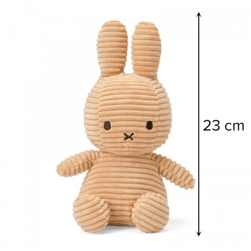 Miffy Plush Corduroy Offwhite - 23 cm