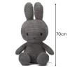 Miffy Plush Corduroy Grey - 70 cm