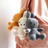 Miffy Keychain Corduroy Yellow