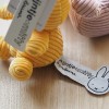 Miffy Keychain Corduroy Yellow