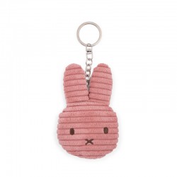 Miffy Keychain ECO Corduroy Tiny Pink