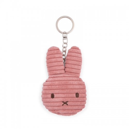 Miffy Keychain ECO Corduroy Tiny Pink