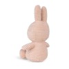 Miffy Plush ECO Corduroy Misty Rose - 23 cm