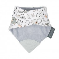 Cheeky Chompers Neckerchew Teething Dribble Bib - Panda Pals