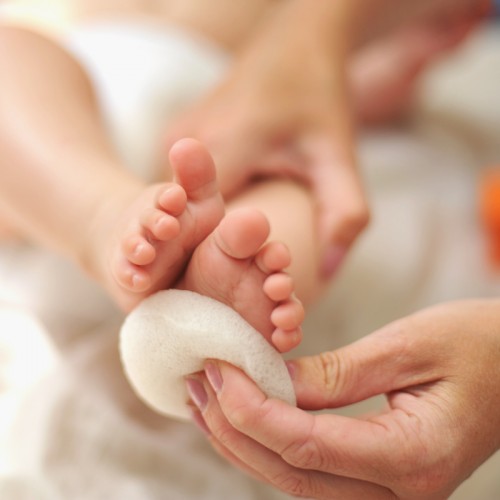 Kokoso Baby® Natural Konjac Baby Bath Sponge