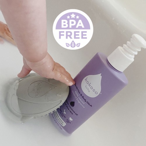 Kokoso Baby® Soft Silicone Bath Brush