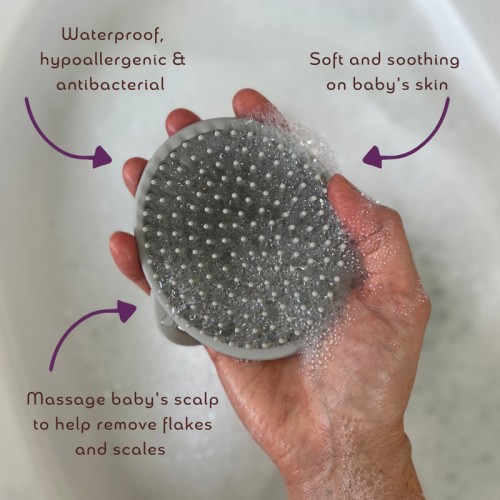 Kokoso Baby® Soft Silicone Bath Brush