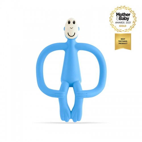 Matchstick Monkey Teething Toy Classic - Light Blue