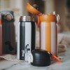 Noui Noui Stainless Steel Water Bottle 350ml - Zebra