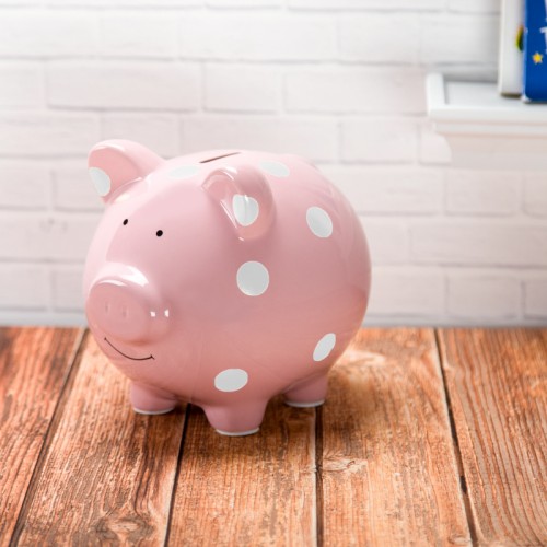 Pearhead Piggy Bank - Pink