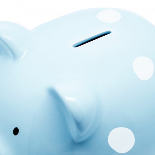 Pearhead Piggy Bank - Blue
