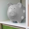 Pearhead Piggy Bank - Grey