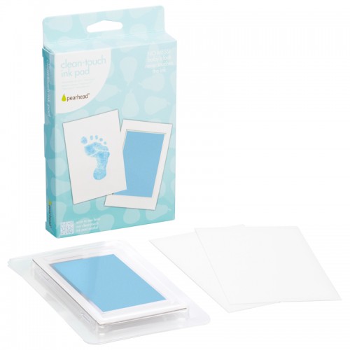 Pearhead Clean-Touch Ink Pad - Blue