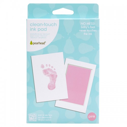 Pearhead Clean-Touch Ink Pad - Pink