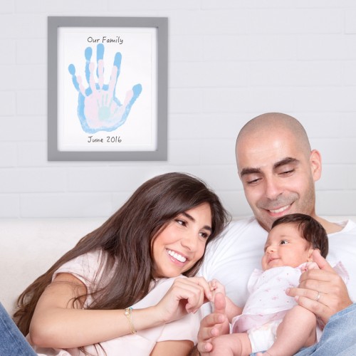 Pearhead Our Family Handprint Frame
