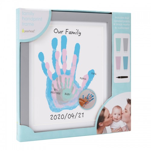 Pearhead Our Family Handprint Frame