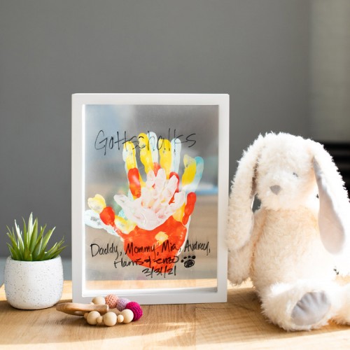 Pearhead Clear Family Print Frame