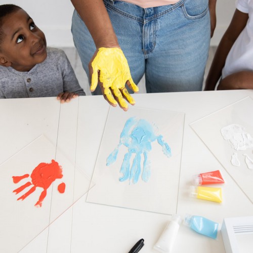 Pearhead Clear Family Print Frame