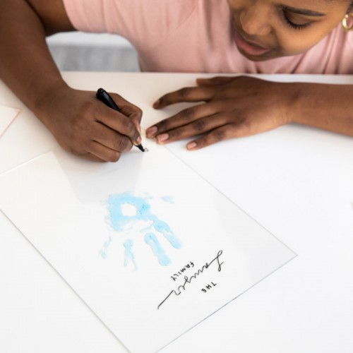 Pearhead Clear Family Print Frame