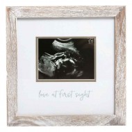 Pearhead Rustic Sonogram Frame 
