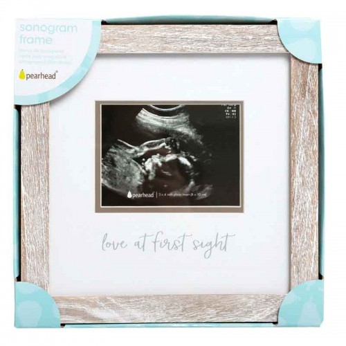 Pearhead Rustic Sonogram Frame 
