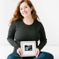 Pearhead Rustic Sonogram Frame 