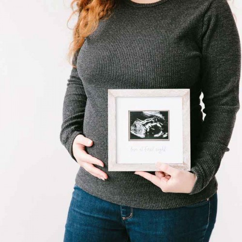 Pearhead Rustic Sonogram Frame 