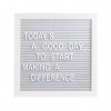 Pearhead Letterboard Set - Grey