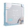 Pearhead Letterboard Set - Grey