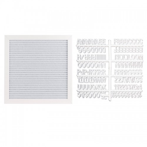Pearhead Letterboard Set - Grey