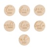 Pearhead Wooden Milestone Photo Cards